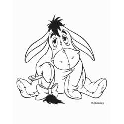 Dibujo para colorear: Winnie Pooh (Personajes de Dibujos Animados) #28628 - Dibujos para Colorear e Imprimir Gratis