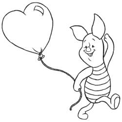 Dibujo para colorear: Winnie Pooh (Personajes de Dibujos Animados) #28630 - Dibujos para Colorear e Imprimir Gratis