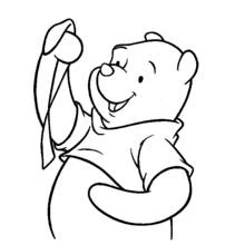 Dibujo Winnie Pooh (Personajes de Dibujos Animados) #28664 para imprimir y colorear