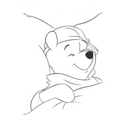 Dibujo para colorear: Winnie Pooh (Personajes de Dibujos Animados) #28735 - Dibujos para Colorear e Imprimir Gratis