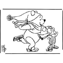 Dibujo para colorear: Winnie Pooh (Personajes de Dibujos Animados) #28861 - Dibujos para Colorear e Imprimir Gratis