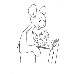 Dibujo Winnie Pooh (Personajes de Dibujos Animados) #28871 para imprimir y colorear