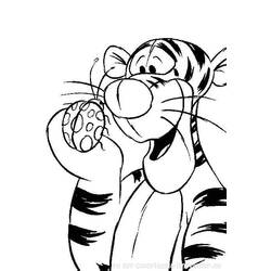 Dibujo Winnie Pooh (Personajes de Dibujos Animados) #28880 para imprimir y colorear