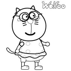 Dibujo para colorear: Wolfoo (Personajes de Dibujos Animados) #185568 - Dibujos para Colorear e Imprimir Gratis