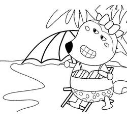 Dibujo para colorear: Wolfoo (Personajes de Dibujos Animados) #185573 - Dibujos para Colorear e Imprimir Gratis
