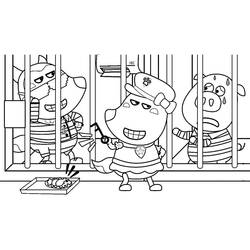 Dibujo para colorear: Wolfoo (Personajes de Dibujos Animados) #185588 - Dibujos para Colorear e Imprimir Gratis