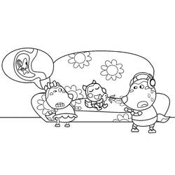 Dibujo para colorear: Wolfoo (Personajes de Dibujos Animados) #185594 - Dibujos para Colorear e Imprimir Gratis