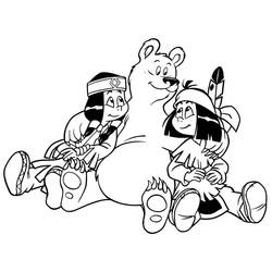 Dibujos para colorear: Yakari - Dibujos para Colorear e Imprimir Gratis