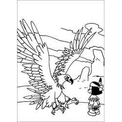 Dibujo para colorear: Yakari (Personajes de Dibujos Animados) #201075 - Dibujos para Colorear e Imprimir Gratis
