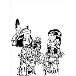 Dibujo para colorear: Yakari (Personajes de Dibujos Animados) #201085 - Dibujos para Colorear e Imprimir Gratis