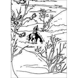 Dibujo para colorear: Yakari (Personajes de Dibujos Animados) #201089 - Dibujos para Colorear e Imprimir Gratis