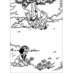 Dibujo para colorear: Yakari (Personajes de Dibujos Animados) #201099 - Dibujos para Colorear e Imprimir Gratis
