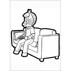 Dibujo para colorear: Zou (Personajes de Dibujos Animados) #206947 - Dibujos para Colorear e Imprimir Gratis