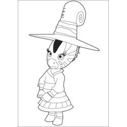 Dibujo para colorear: Zou (Personajes de Dibujos Animados) #206949 - Dibujos para Colorear e Imprimir Gratis