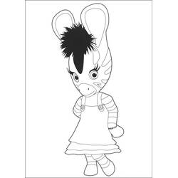 Dibujo para colorear: Zou (Personajes de Dibujos Animados) #206950 - Dibujos para Colorear e Imprimir Gratis