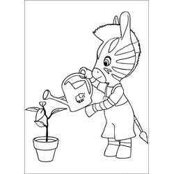 Dibujo para colorear: Zou (Personajes de Dibujos Animados) #206955 - Dibujos para Colorear e Imprimir Gratis