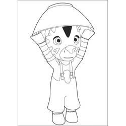 Dibujo para colorear: Zou (Personajes de Dibujos Animados) #206956 - Dibujos para Colorear e Imprimir Gratis