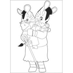 Dibujo para colorear: Zou (Personajes de Dibujos Animados) #206959 - Dibujos para Colorear e Imprimir Gratis