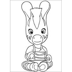 Dibujo para colorear: Zou (Personajes de Dibujos Animados) #206960 - Dibujos para Colorear e Imprimir Gratis
