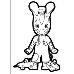 Dibujo para colorear: Zou (Personajes de Dibujos Animados) #206961 - Dibujos para Colorear e Imprimir Gratis