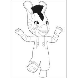 Dibujo para colorear: Zou (Personajes de Dibujos Animados) #206963 - Dibujos para Colorear e Imprimir Gratis