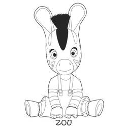 Dibujo para colorear: Zou (Personajes de Dibujos Animados) #24574 - Dibujos para Colorear e Imprimir Gratis