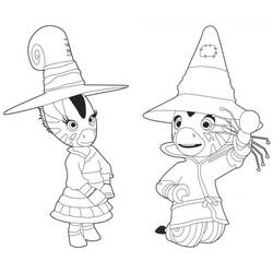 Dibujo para colorear: Zou (Personajes de Dibujos Animados) #24581 - Dibujos para Colorear e Imprimir Gratis