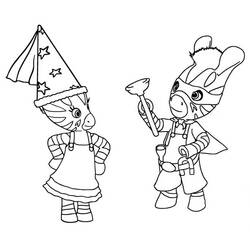 Dibujo para colorear: Zou (Personajes de Dibujos Animados) #24583 - Dibujos para Colorear e Imprimir Gratis