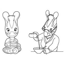 Dibujo para colorear: Zou (Personajes de Dibujos Animados) #24591 - Dibujos para Colorear e Imprimir Gratis