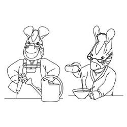 Dibujo para colorear: Zou (Personajes de Dibujos Animados) #24600 - Dibujos para Colorear e Imprimir Gratis