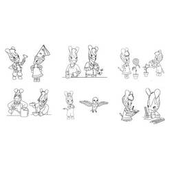 Dibujo para colorear: Zou (Personajes de Dibujos Animados) #24613 - Dibujos para Colorear e Imprimir Gratis