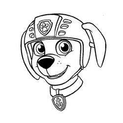 Dibujo para colorear: Zuma PAW Patrol (Personajes de Dibujos Animados) #181688 - Dibujos para Colorear e Imprimir Gratis
