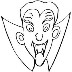 Dibujo para colorear: Drácula (Personajes de Fantasía y Aventura) #204053 - Dibujos para Colorear e Imprimir Gratis