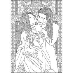 Dibujo para colorear: Drácula (Personajes de Fantasía y Aventura) #204056 - Dibujos para Colorear e Imprimir Gratis