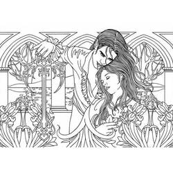 Dibujo para colorear: Drácula (Personajes de Fantasía y Aventura) #204061 - Dibujos para Colorear e Imprimir Gratis