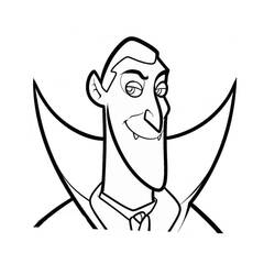Dibujo para colorear: Drácula (Personajes de Fantasía y Aventura) #204067 - Dibujos para Colorear e Imprimir Gratis