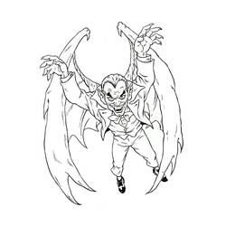 Dibujo para colorear: Drácula (Personajes de Fantasía y Aventura) #204072 - Dibujos para Colorear e Imprimir Gratis