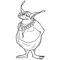 Dibujos para colorear: Duende - Dibujos para Colorear e Imprimir Gratis