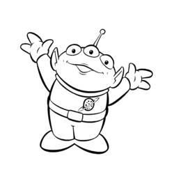 Dibujo para colorear: Extranjero (Personajes de Fantasía y Aventura) #94557 - Dibujos para Colorear e Imprimir Gratis