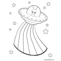 Dibujo para colorear: Extranjero (Personajes de Fantasía y Aventura) #94572 - Dibujos para Colorear e Imprimir Gratis