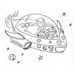Dibujo para colorear: Extranjero (Personajes de Fantasía y Aventura) #94573 - Dibujos para Colorear e Imprimir Gratis