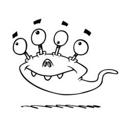 Dibujos para colorear: Extranjero - Dibujos para Colorear e Imprimir Gratis