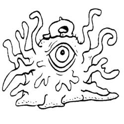 Dibujo para colorear: Extranjero (Personajes de Fantasía y Aventura) #94643 - Dibujos para Colorear e Imprimir Gratis
