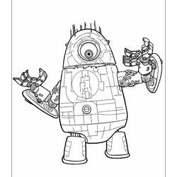 Dibujo para colorear: Extranjero (Personajes de Fantasía y Aventura) #94654 - Dibujos para Colorear e Imprimir Gratis