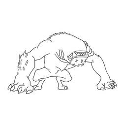 Dibujo para colorear: Extranjero (Personajes de Fantasía y Aventura) #94681 - Dibujos para Colorear e Imprimir Gratis
