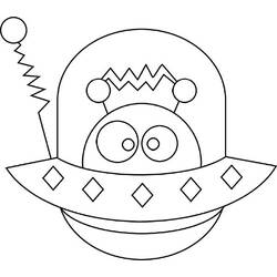 Dibujo para colorear: Extranjero (Personajes de Fantasía y Aventura) #94756 - Dibujos para Colorear e Imprimir Gratis