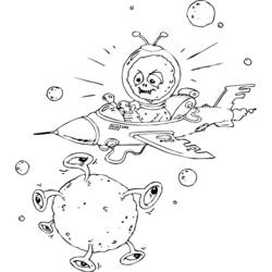Dibujo para colorear: Extranjero (Personajes de Fantasía y Aventura) #94880 - Dibujos para Colorear e Imprimir Gratis