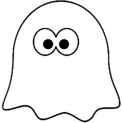 Dibujos para colorear: Fantasma - Dibujos para Colorear e Imprimir Gratis
