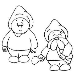 Dibujos para colorear: Gnomo - Dibujos para Colorear e Imprimir Gratis