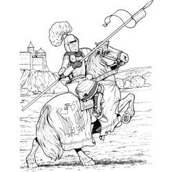 Dibujos para colorear: Middle Ages - Dibujos para Colorear e Imprimir Gratis